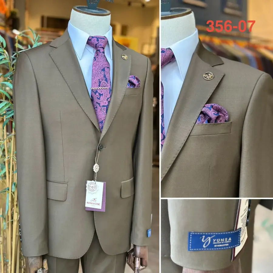 Olive Slim Fit suit — Glory Room Boutique Pretoria