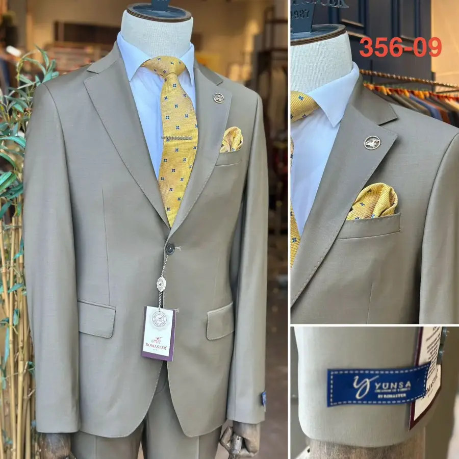 Stone Slim Fit suit — Glory Room Boutique Pretoria